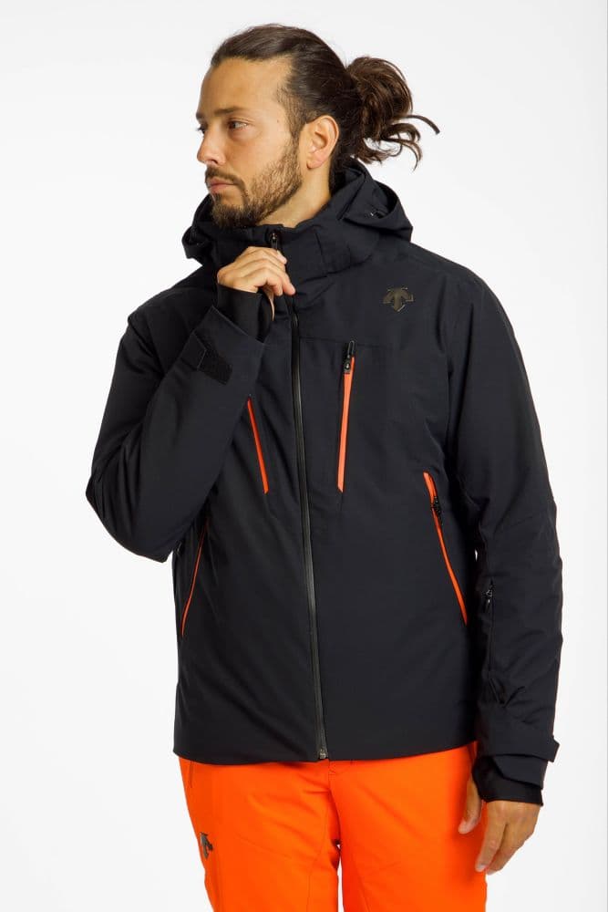 descente Insulated Herren Skijacke Schwarz, Herren, Größe: 50