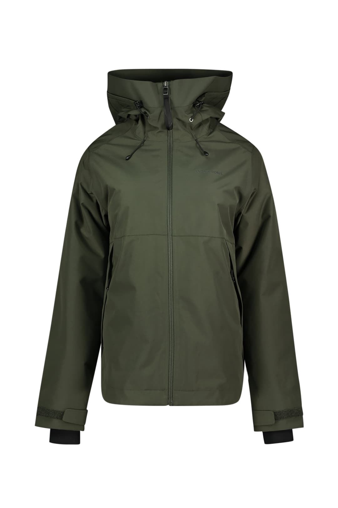 Didriksons Jennie Damen Outdoorjacke Grün, Damen, Größe: 36
