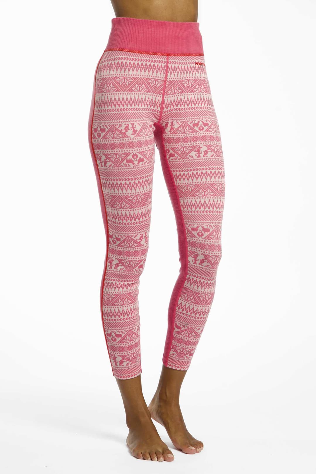 Kari Traa Tale Merino Damen Thermohose Pink, Damen, Größe: S