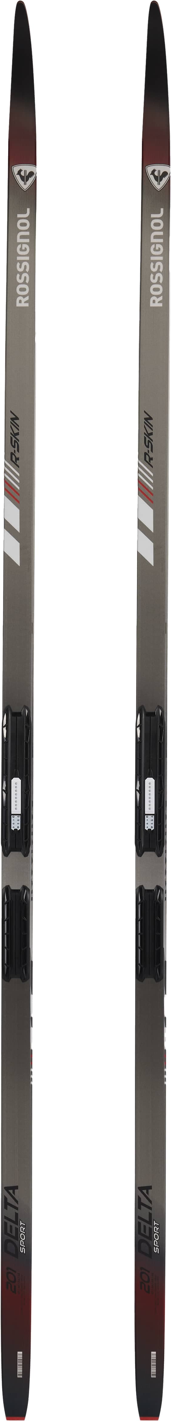 Rossignol Delta Sport R-Skin Langlaufski Set 25/26 Grau, Herren, Größe: 196