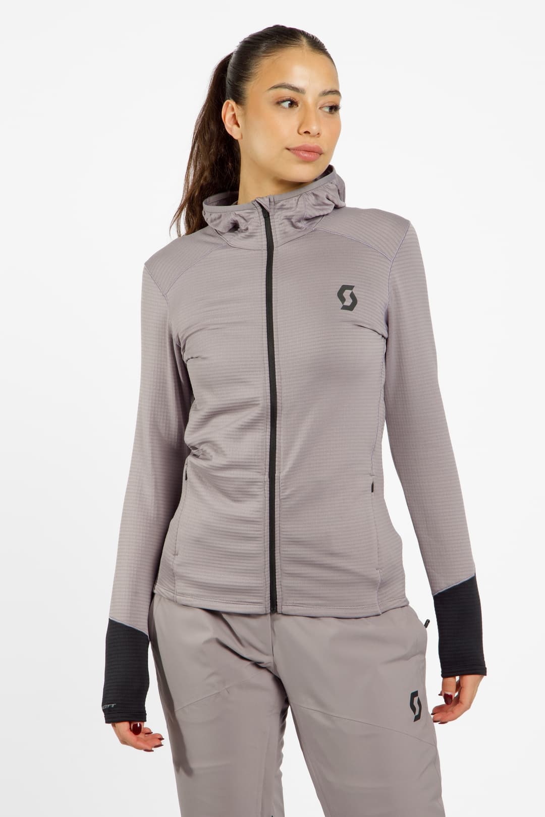 SCOTT Defined Light Damen Midlayer Grau, Damen, Größe: XL