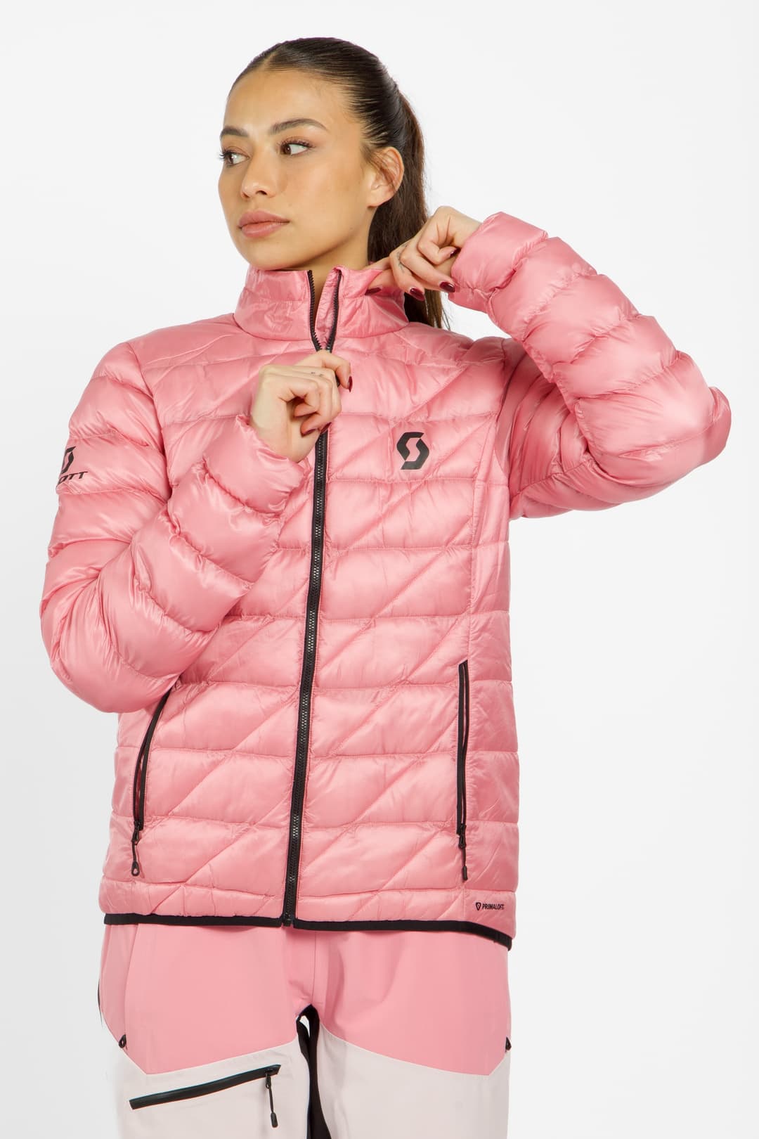 SCOTT Insuloft Tech PL Damen Steppjacke Pink, Damen, Größe: M