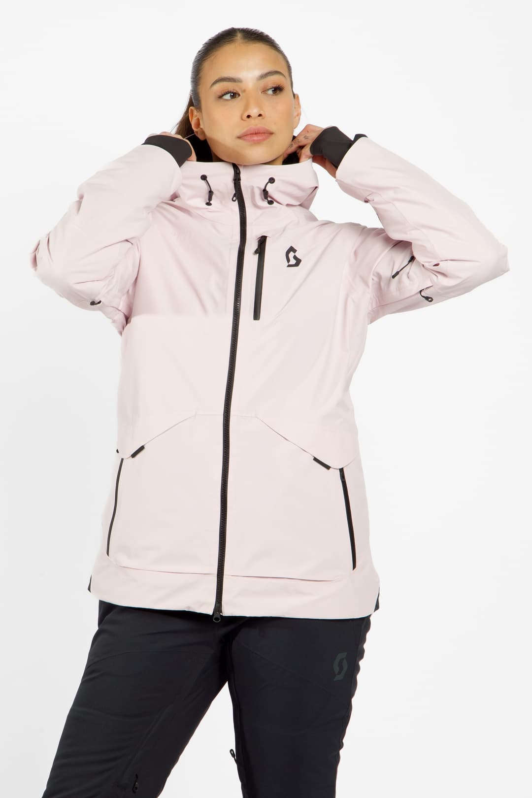 SCOTT Ultimate Dryo Ripstop Damen Skijacke Pink, Damen, Größe: XL