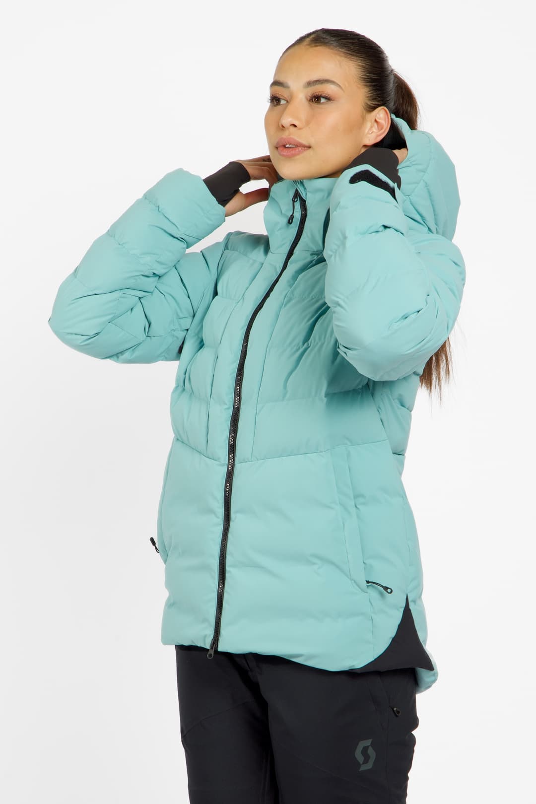 SCOTT Ultimate Warm Damen Skijacke Blau, Damen, Größe: XL