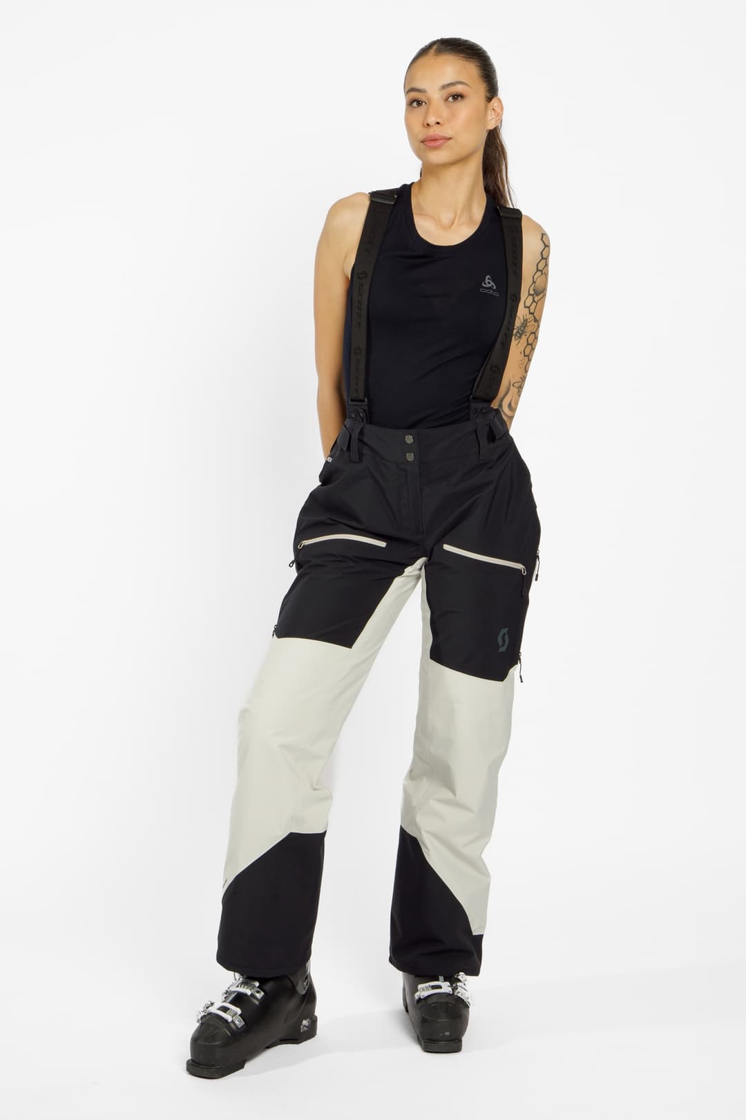 SCOTT Vertic 2L Gore-Tex® Damen Skitourenhose Schwarz, Damen, Größe: L