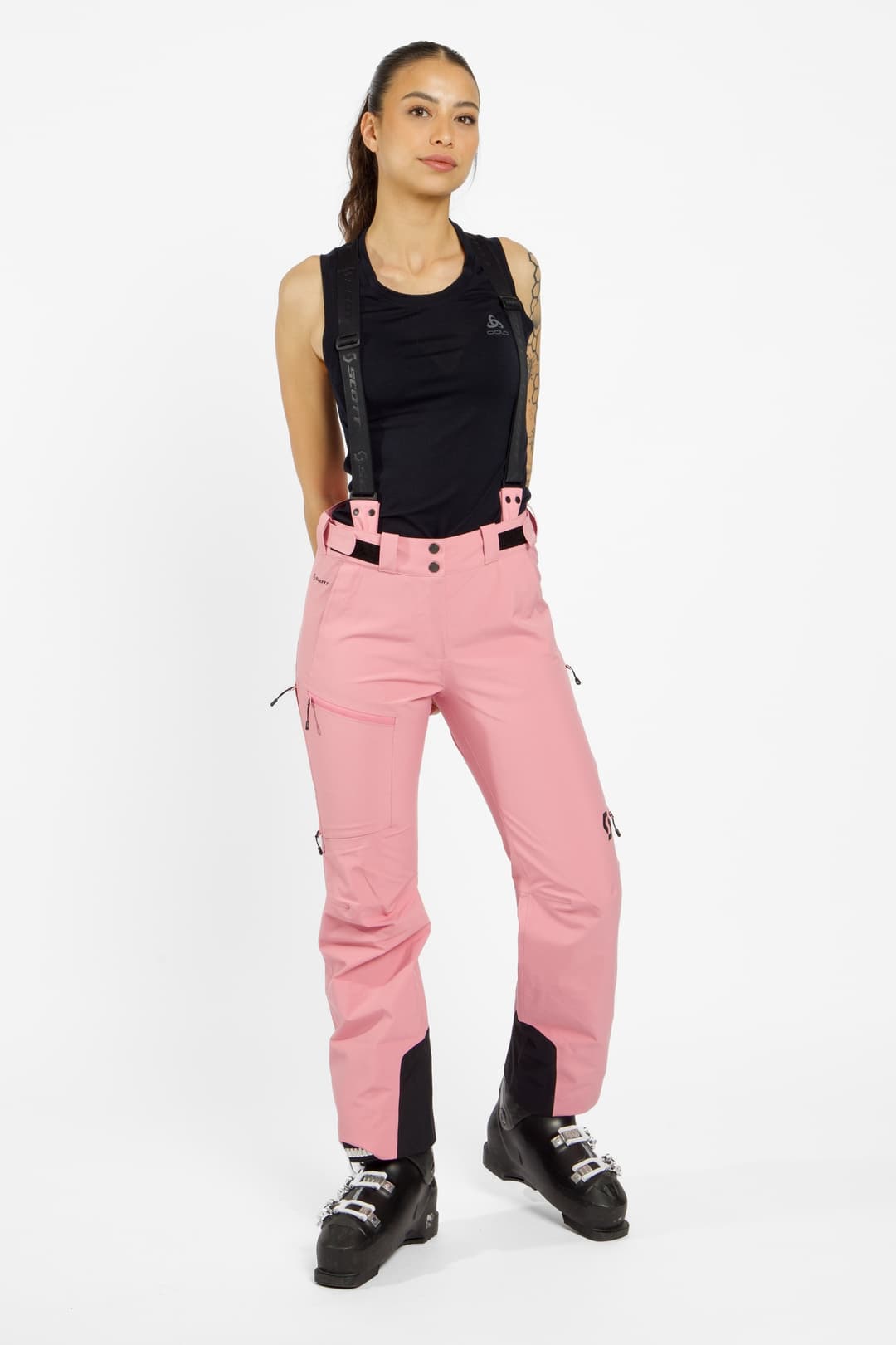 SCOTT Explorair 3L Damen Skitourenhose Pink, Damen, Größe: XL
