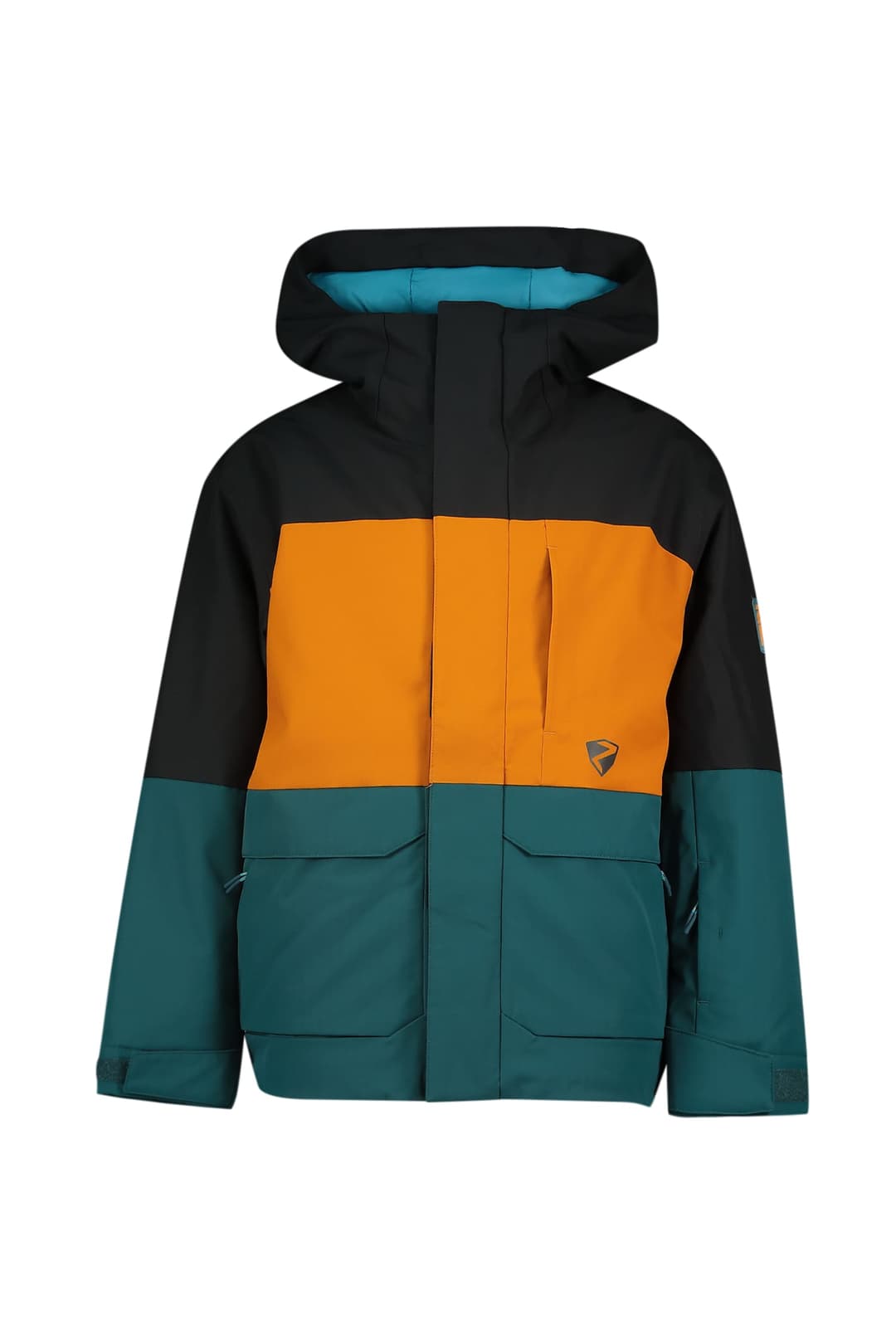 ziener ALIM-Z Jungen Skijacke Schwarz, , Größe: 140