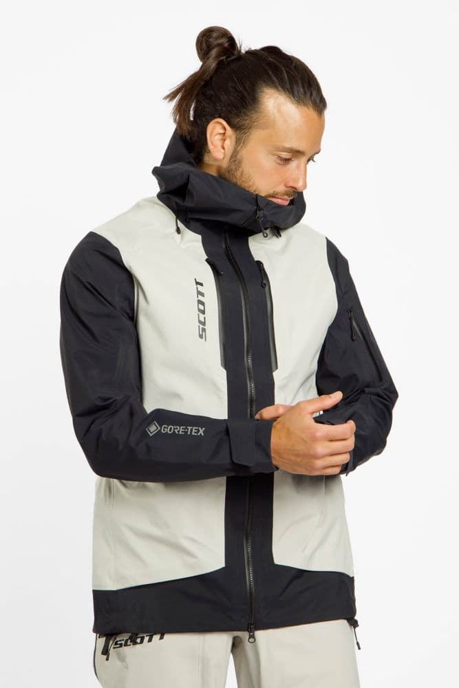 SCOTT Vertic 3L Gore-Tex® Herren Freeridejacke Schwarz, Herren, Größe: L