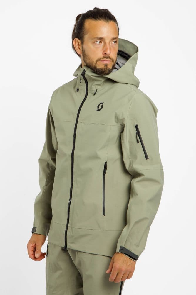 SCOTT Explorair 3L Herren Freeridejacke Beige, Herren, Größe: XL