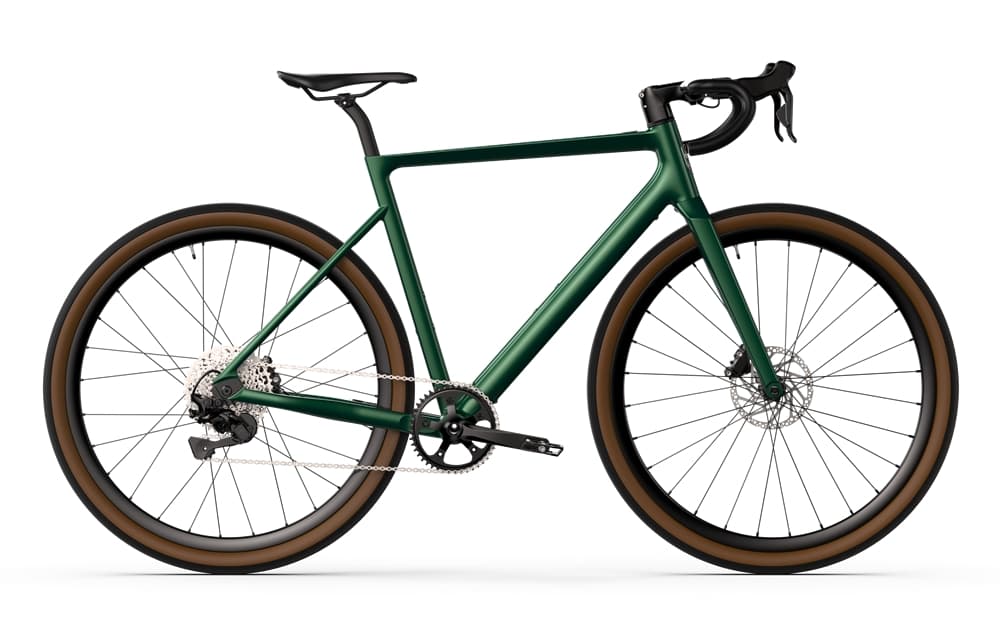 Desiknio Dopamine Peak Drop 28 E-Gravel Bike Grün, Herren, Größe: M
