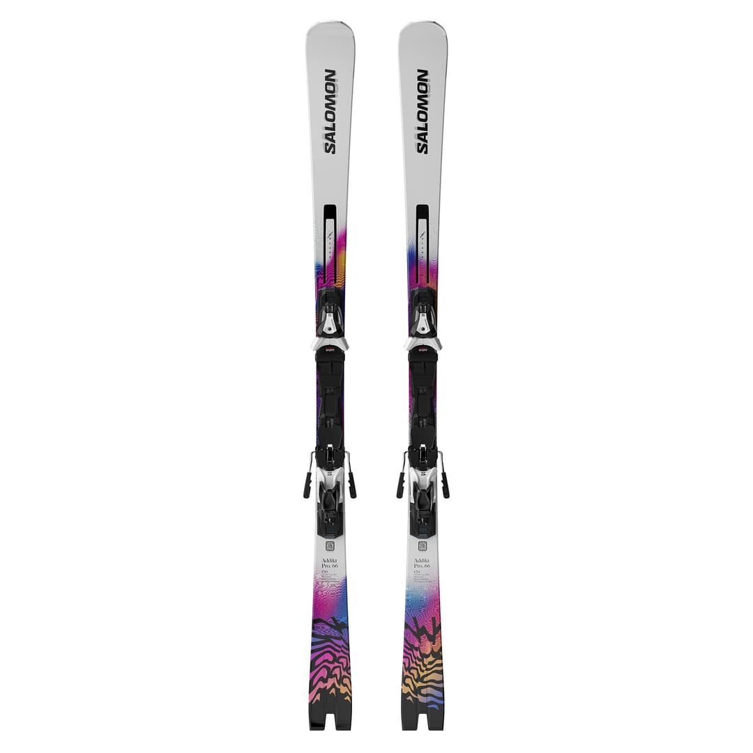 Salomon Addikt Pro 66 Ski Set 26/27 Weiss, Herren, Größe: 170
