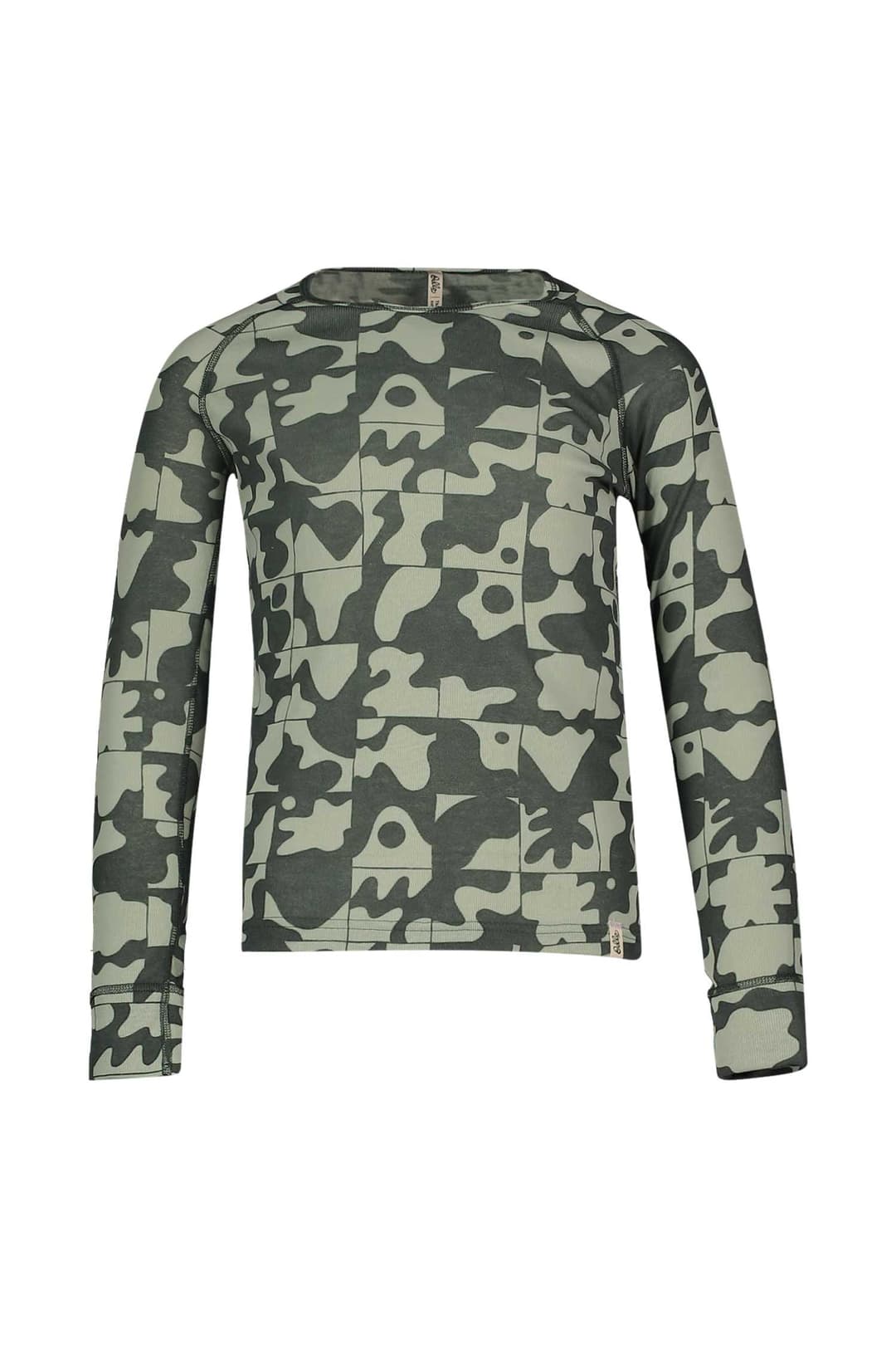 Odlo Active Warm Graphic Kinder Thermo Longsleeve Grün, , Größe: 104