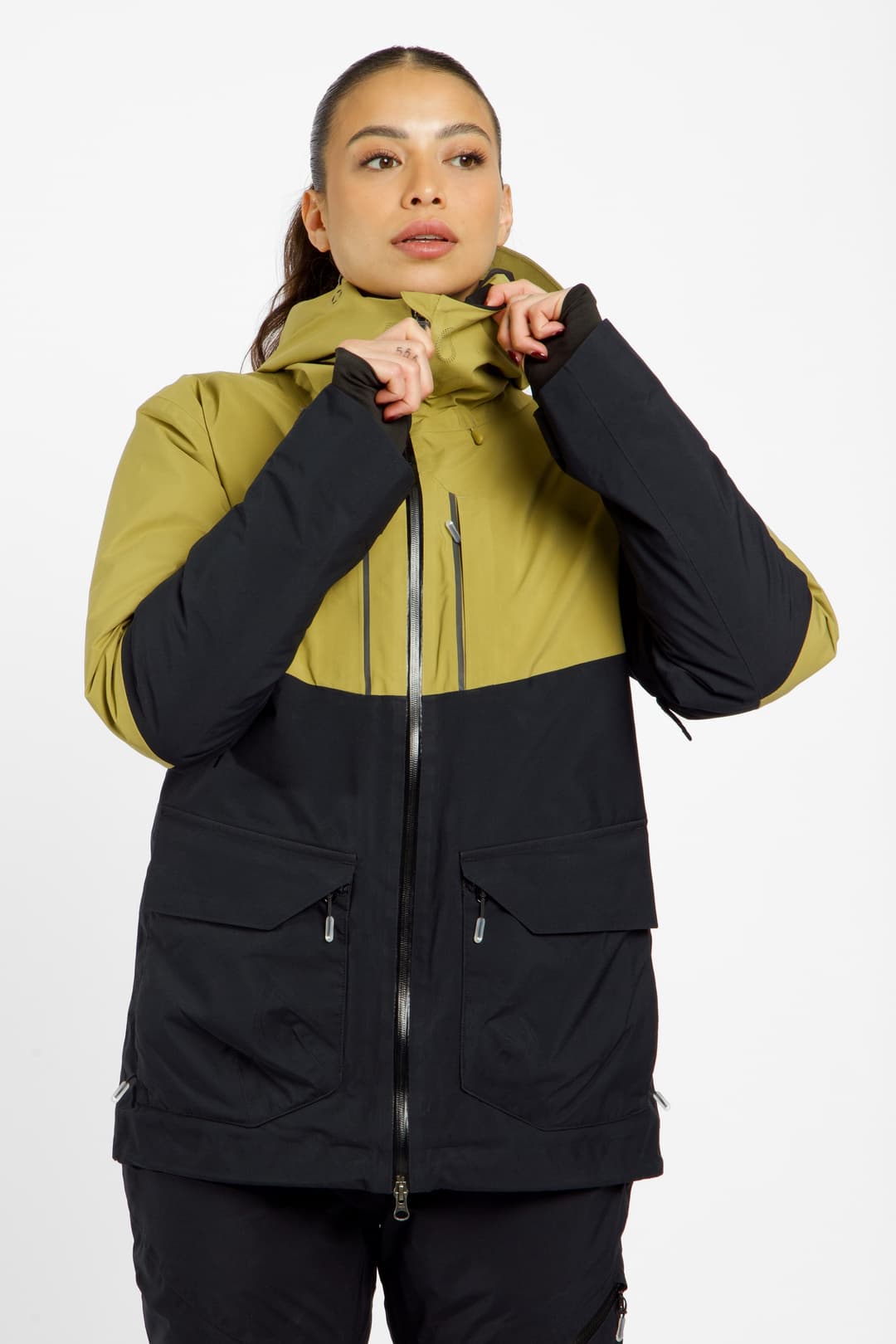 Roxy Purelines Stretch Gore-Tex® Damen Ski-/Snowboardjacke Schwarz, Damen, Größe: XL