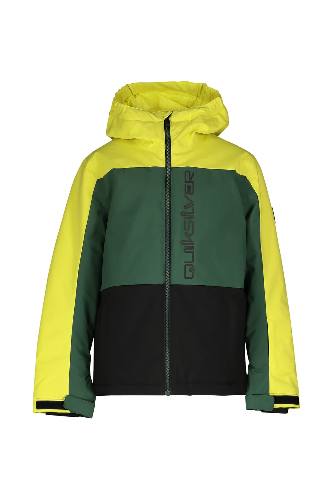 Quiksilver Side Hit Block 10K Jungen Ski-/Snowboardjacke Grün, , Größe: 128