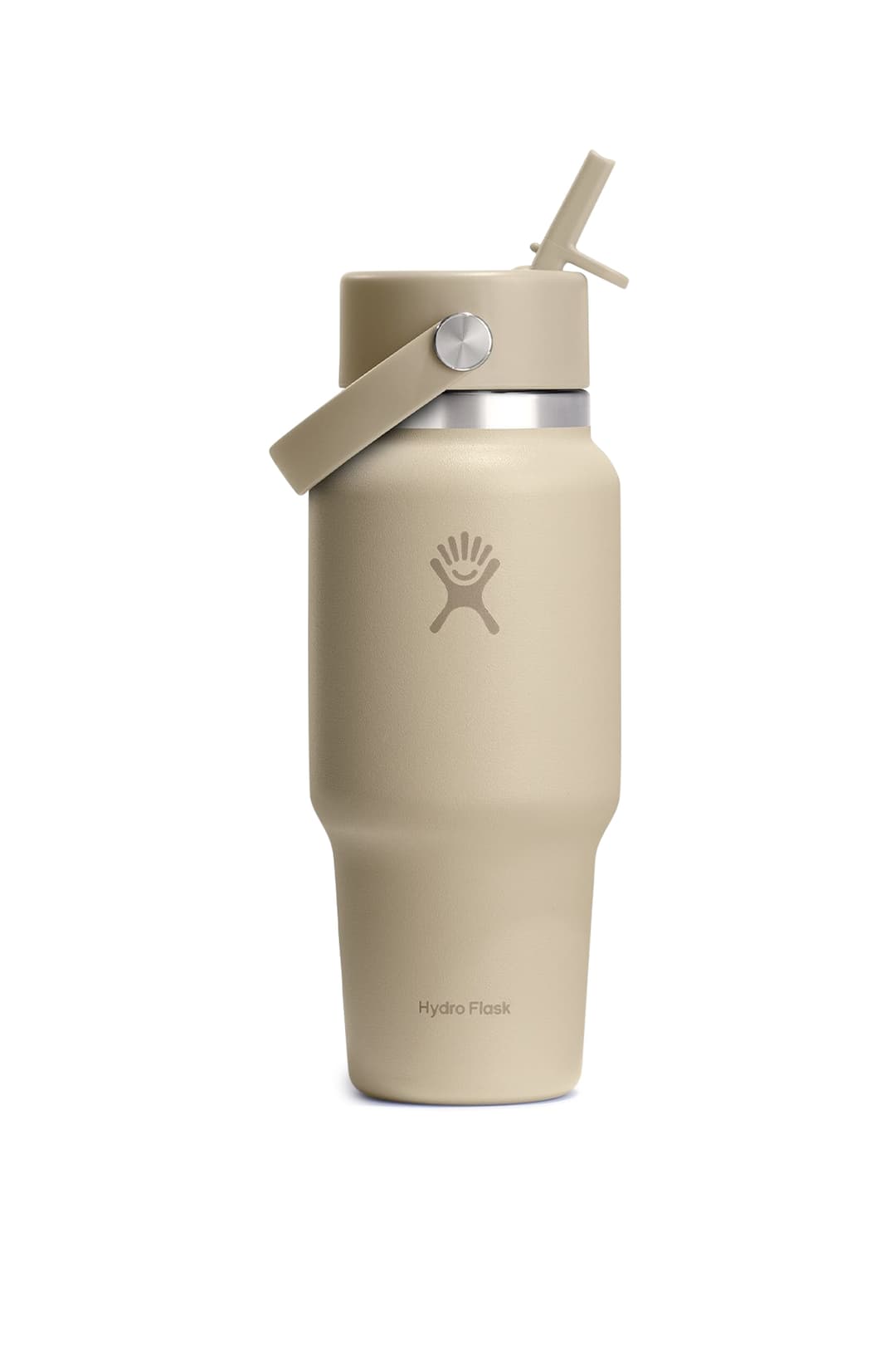 Hydro Flask Travel Bottle with Flex Straw Cap 710 ml Trinkflasche Beige, , Größe: 0