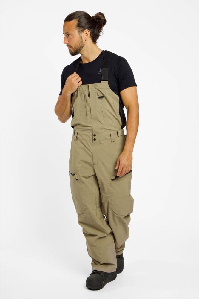Quiksilver Altostratus Stretch Bib Gore-Tex® Herren Ski-/Snowboardhose Beige, Herren, Größe: XS