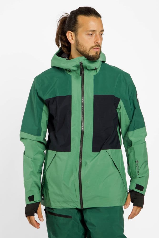 Quiksilver Forever Gore-Tex® Herren Ski-/Snowboardjacke Grün, Herren, Größe: L