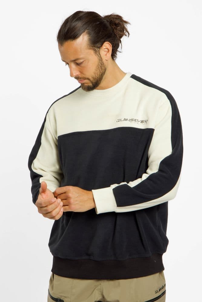 Quiksilver High Altitude Herren Pullover Schwarz, Herren, Größe: XL