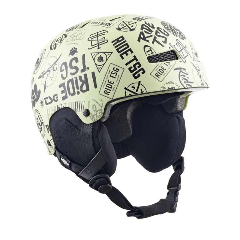 TSG Gravity Graphic Design Skihelm Gelb, Herren, Größe: L/XL