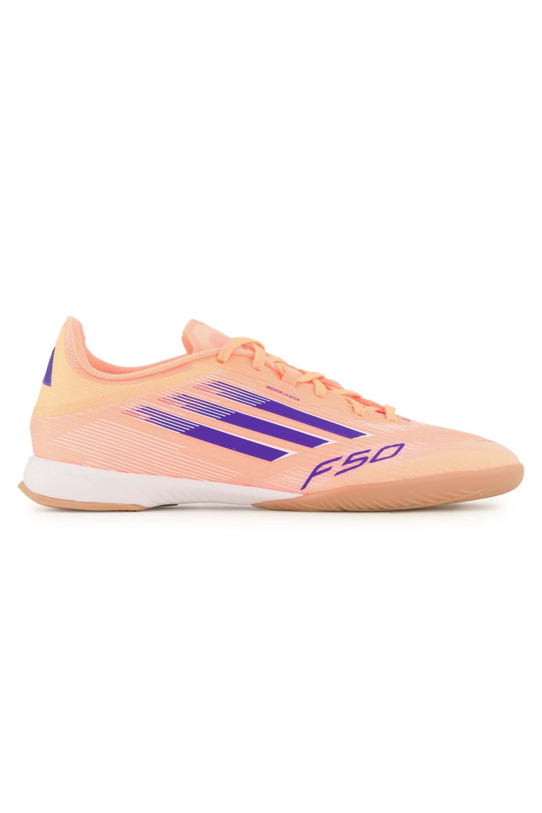 adidas F50 League IN Fussballschuh Orange, Herren, Größe: 9 1/2