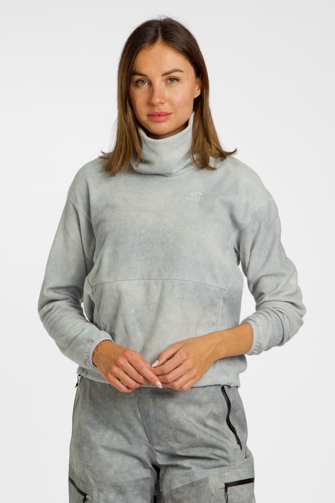 Odlo x POW Collective Voices Damen Midlayer Grau, Damen, Größe: XL