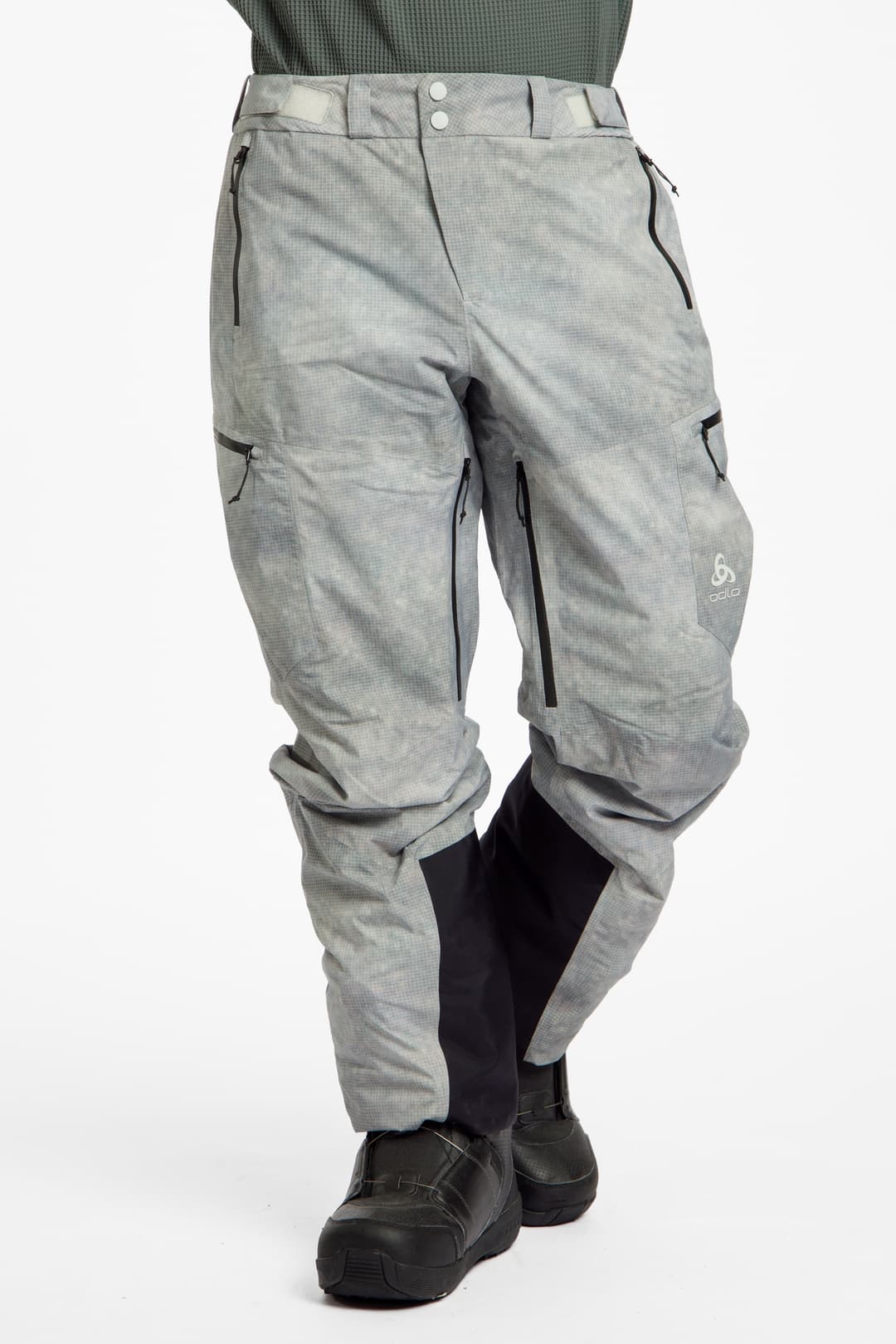 Odlo x POW Collective Voices Herren Skihose Grau, Herren, Größe: L
