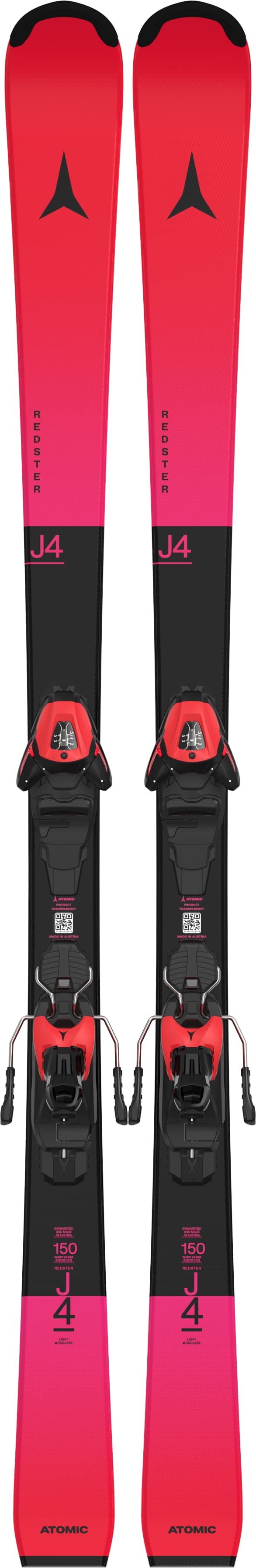 ATOMIC Redster J4 Kinder Ski Set 25/26 Rot, , Größe: 130