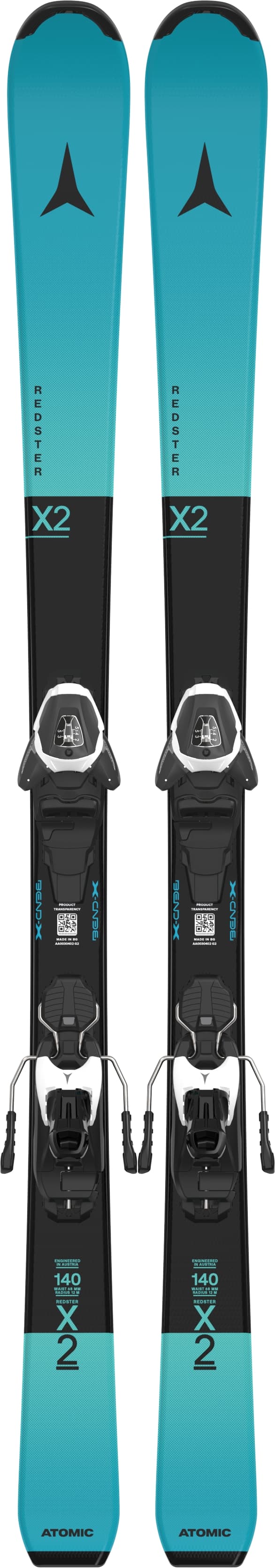 ATOMIC Redster X2 130-150 Kinder Ski Set 26/27 Blau, , Größe: 150