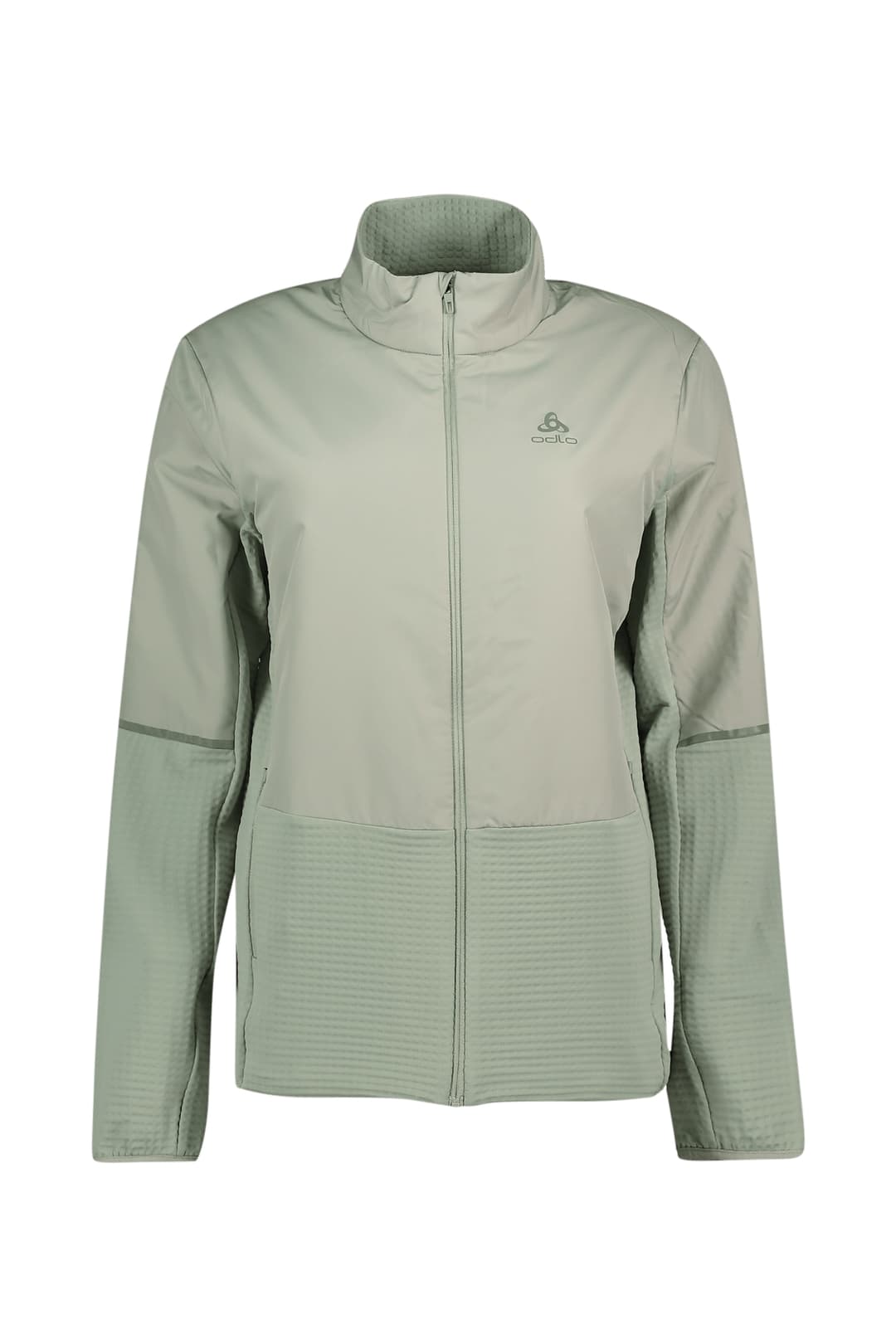 Odlo Essentials Insulator Hybrid Damen Langlaufjacke Grün, Damen, Größe: L