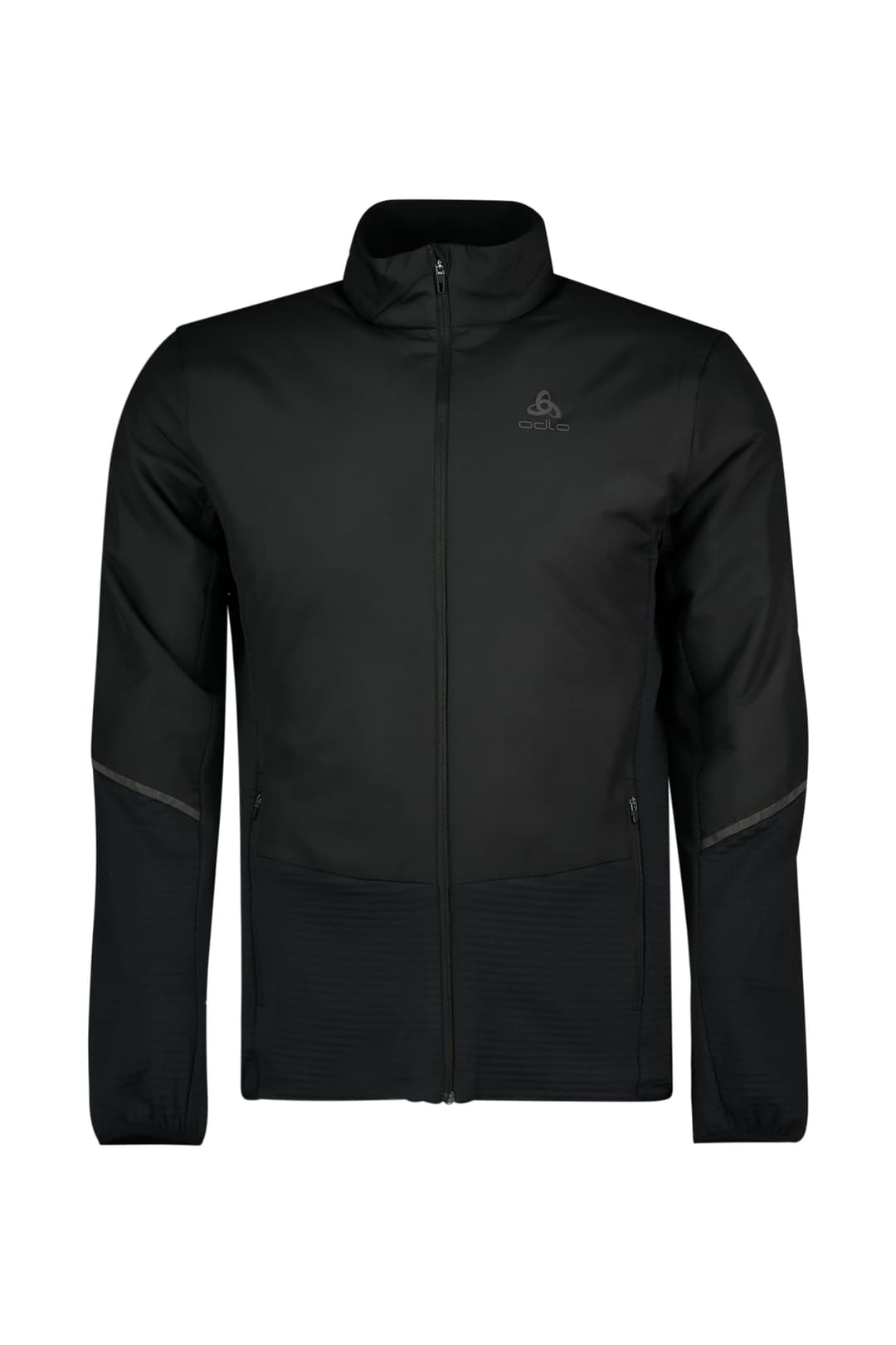 Odlo Essentials Insulator Hybrid Herren Langlaufjacke Schwarz, Herren, Größe: M