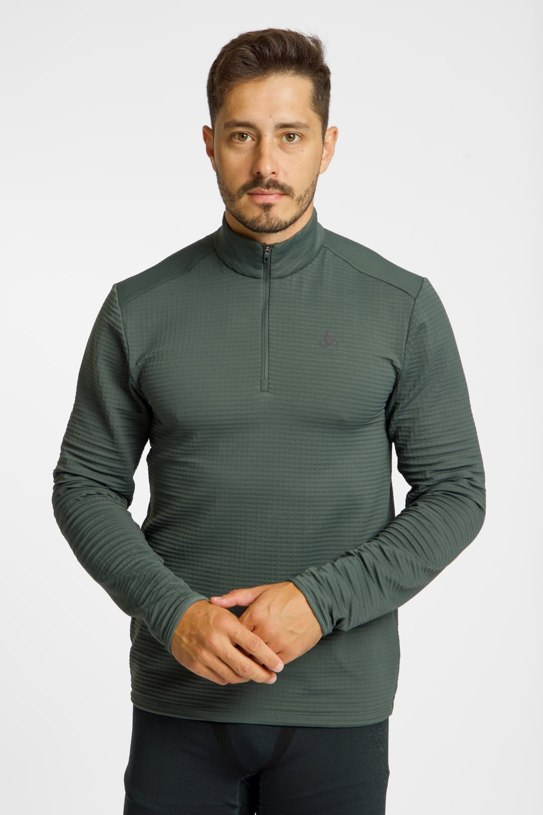 Odlo Essentials Thermal Herren Midlayer Grün, Herren, Größe: L
