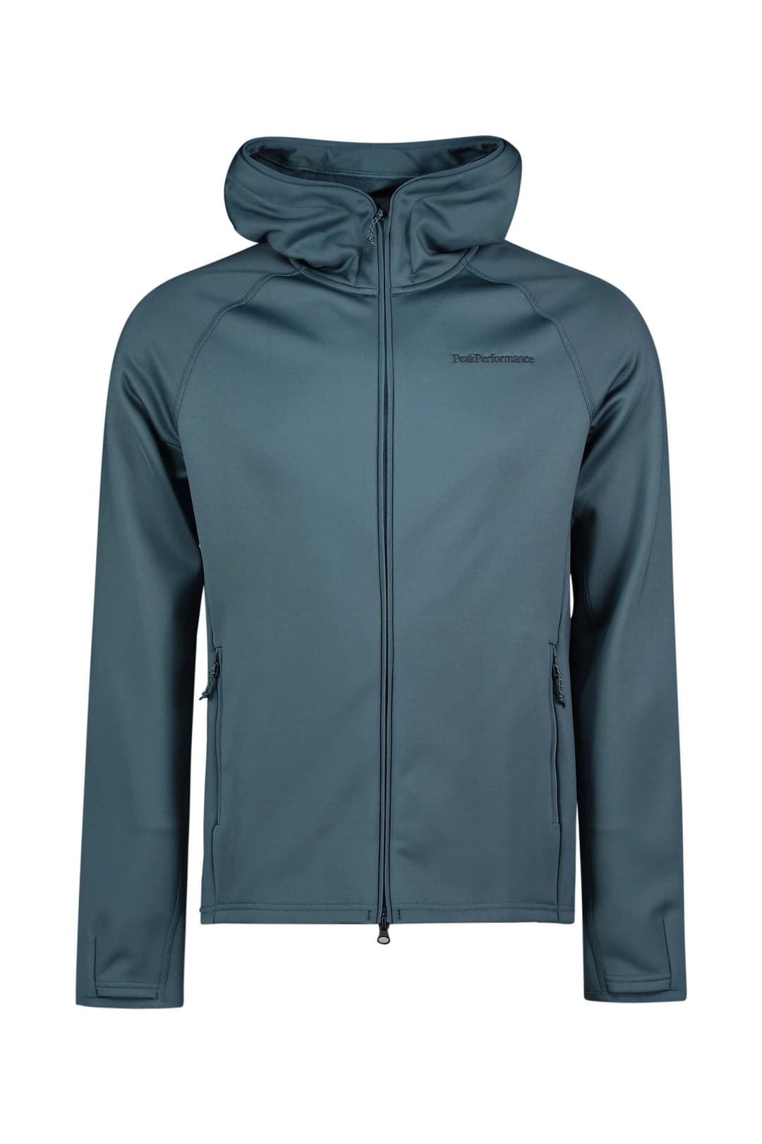 PEAK PERFORMANCE Zip Hood Herren Midlayer Blau, Herren, Größe: S