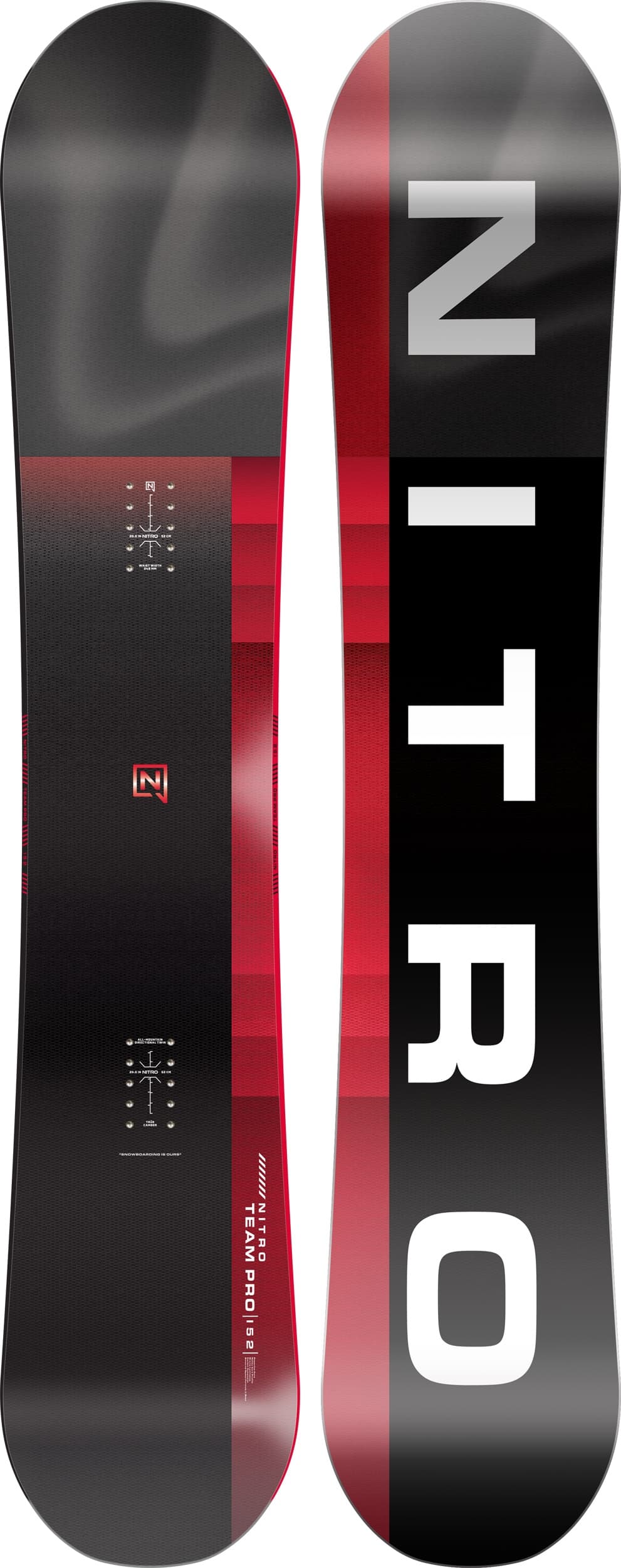 Nitro Team Pro Snowboard 26/27 Schwarz, Herren, Größe: 159W