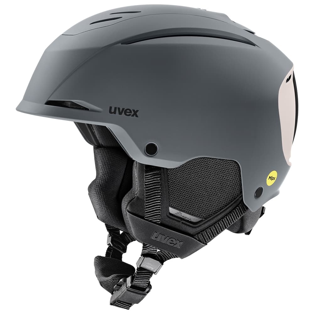uvex resolution Mips Skihelm Grau, Herren, Größe: 52-55
