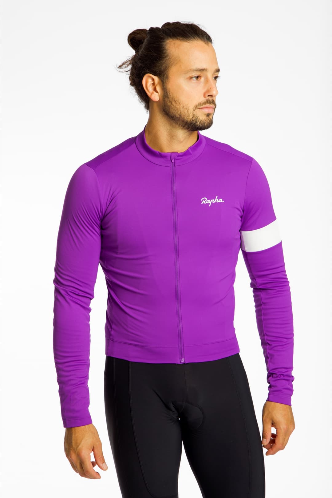 Rapha Core Thermal LS Herren Biketrikot Lila, Herren, Größe: S