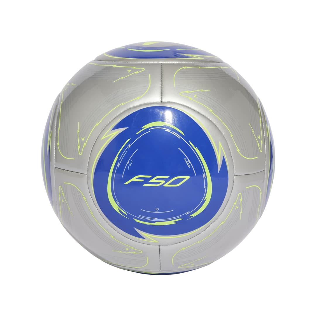 adidas Messi Club Fussball Silber, , Größe: 4