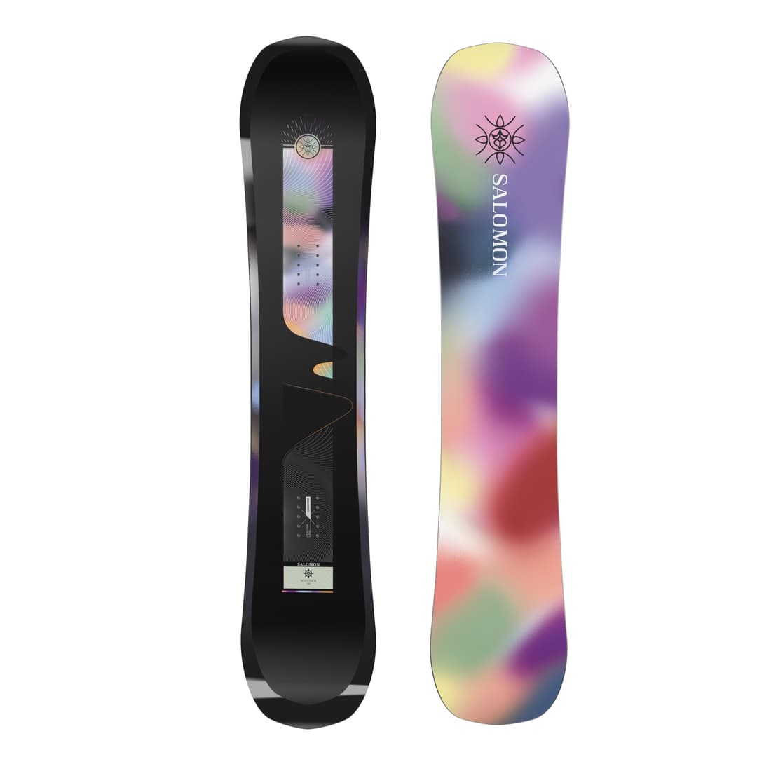 Salomon Wonder Damen Snowboard 25/26 Schwarz, Damen, Größe: 152