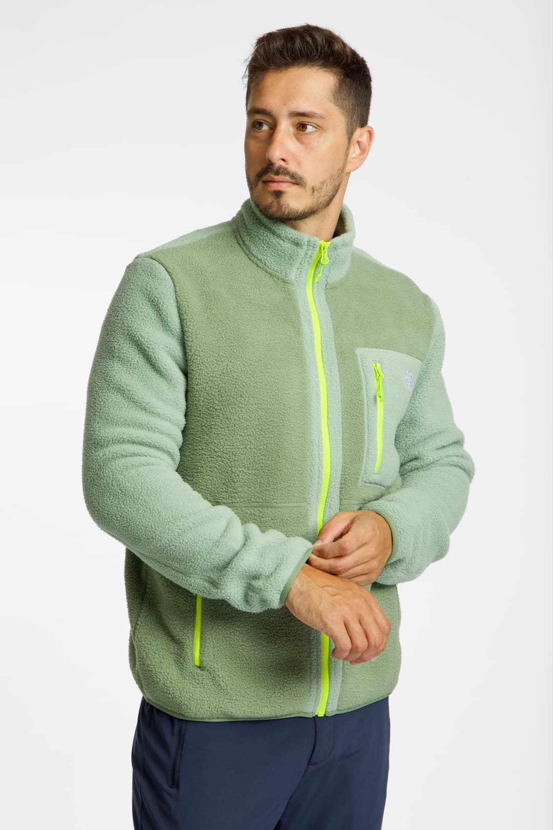 The North Face Yumiori Full-Zip Herren Midlayer Grün, Herren, Größe: XL