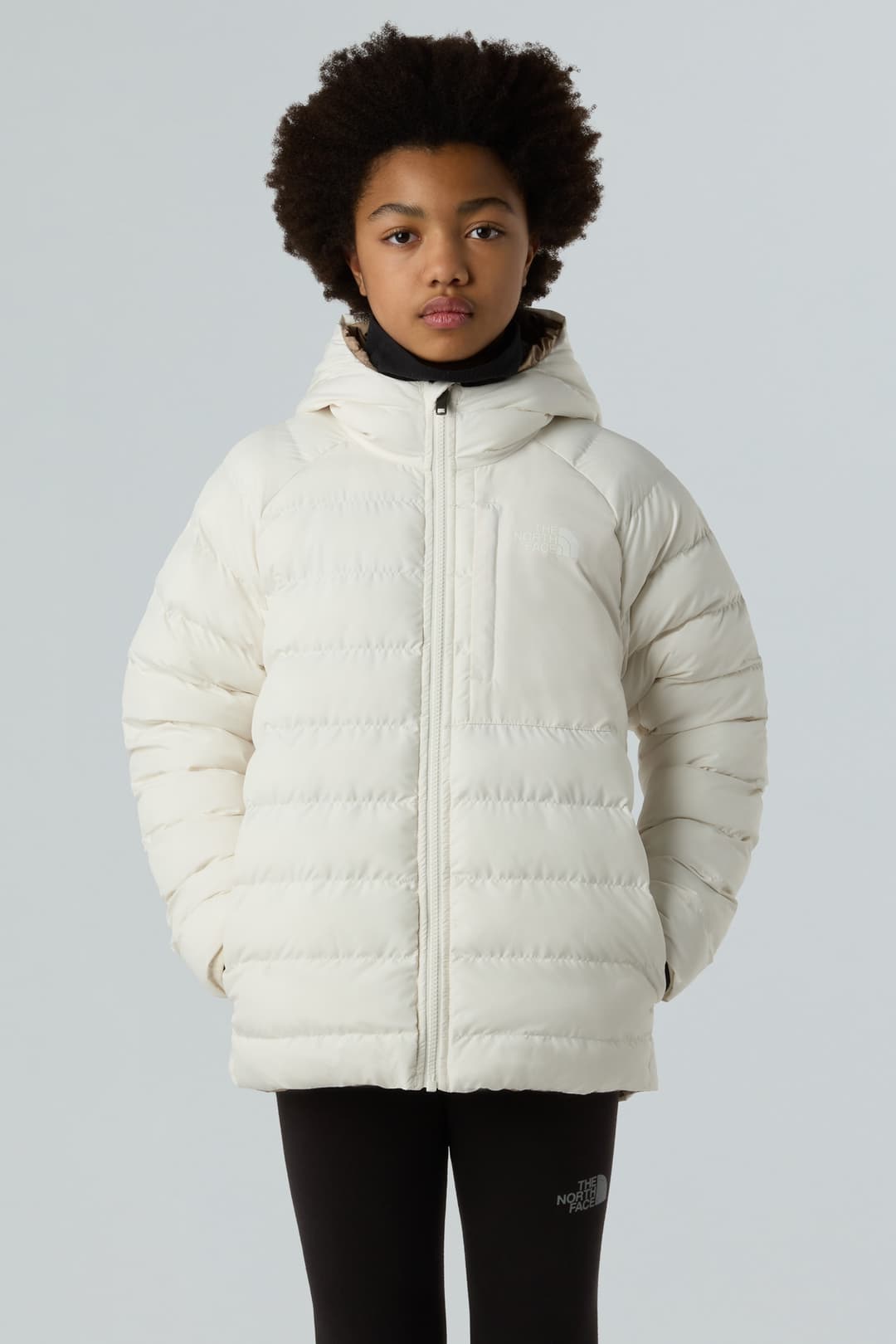 The North Face Perrito Reversible Kinder Outdoorjacke Beige, , Größe: L