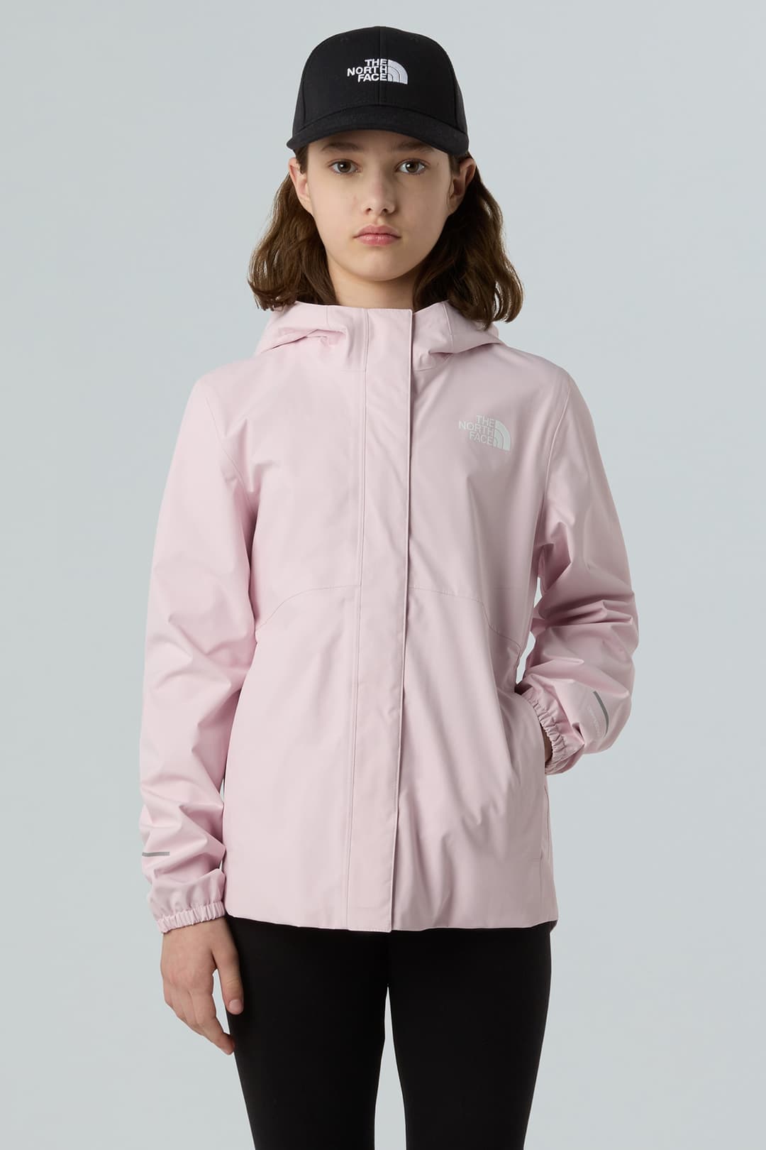 The North Face Antora Kinder Regenjacke Pink, , Größe: L