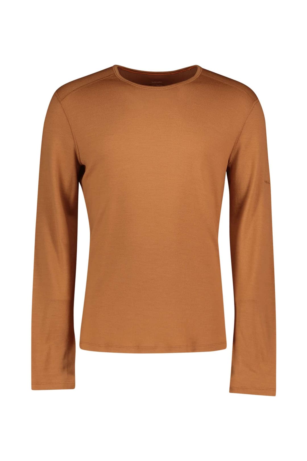 icebreaker Merino 260 Tech Herren Thermo Longsleeve Beige, Herren, Größe: L