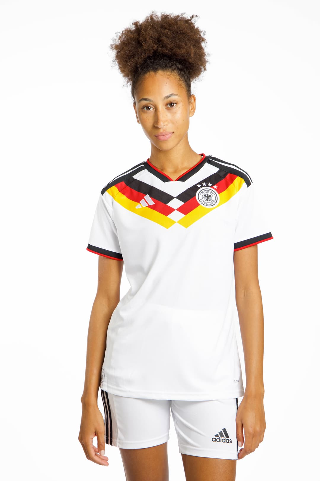 adidas Deutschland Home Replica Damen Fussballtrikot WM 2026 Weiss, Damen, Größe: XL