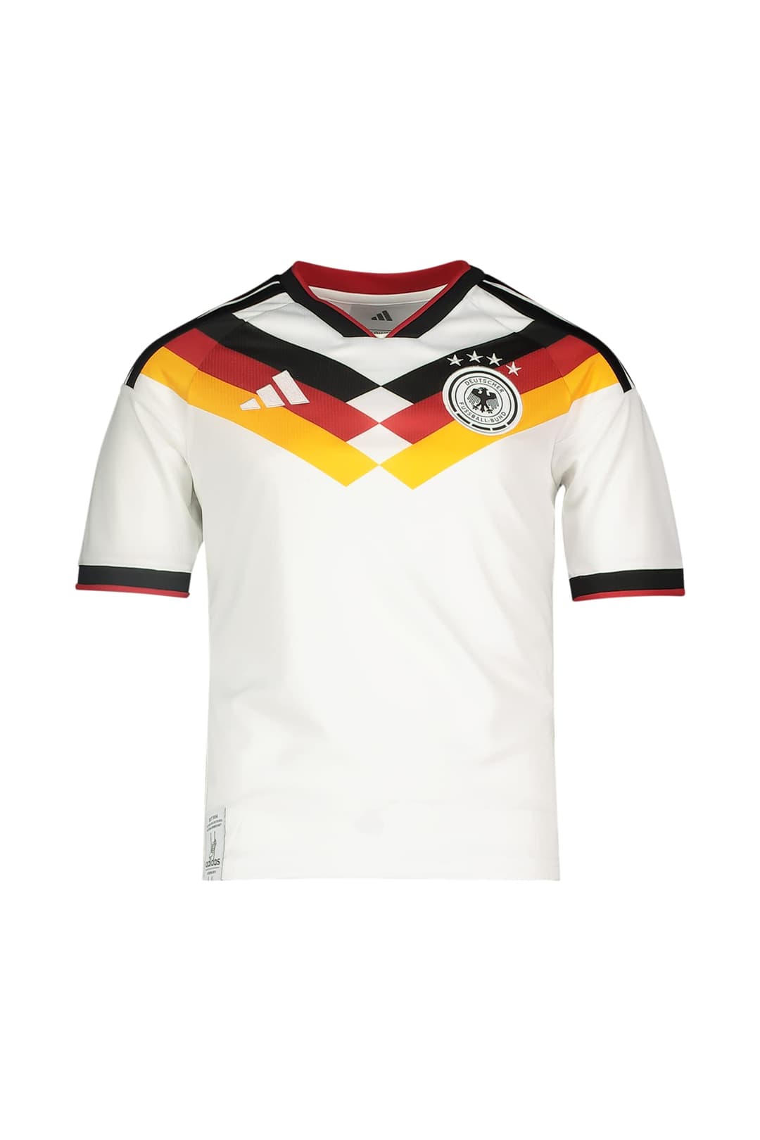 adidas Deutschland Home Replica Kinder Fussballtrikot WM 2026 Weiss, , Größe: 140
