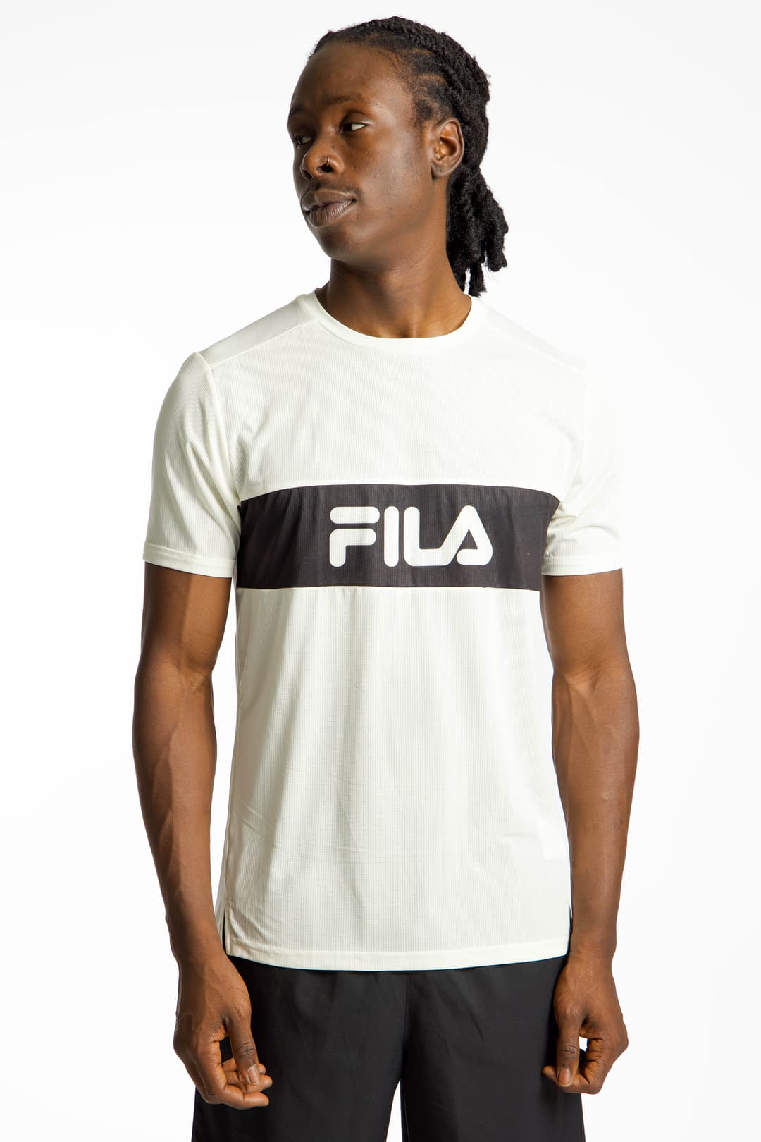 FILA Orangeville Herren T-Shirt Weiss, Herren, Größe: M