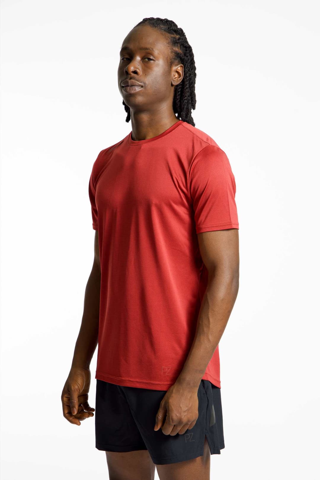 POWERZONE Herren T-Shirt Rot, Herren, Größe: S