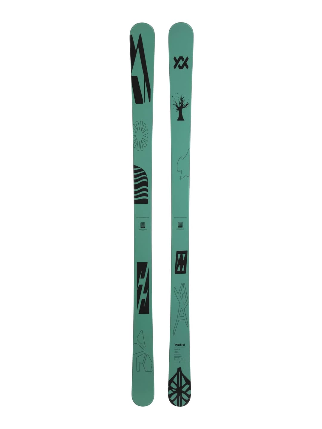 Voelkl Revolt 86 Ski Set 25/26 Grün, Herren, Größe: 148