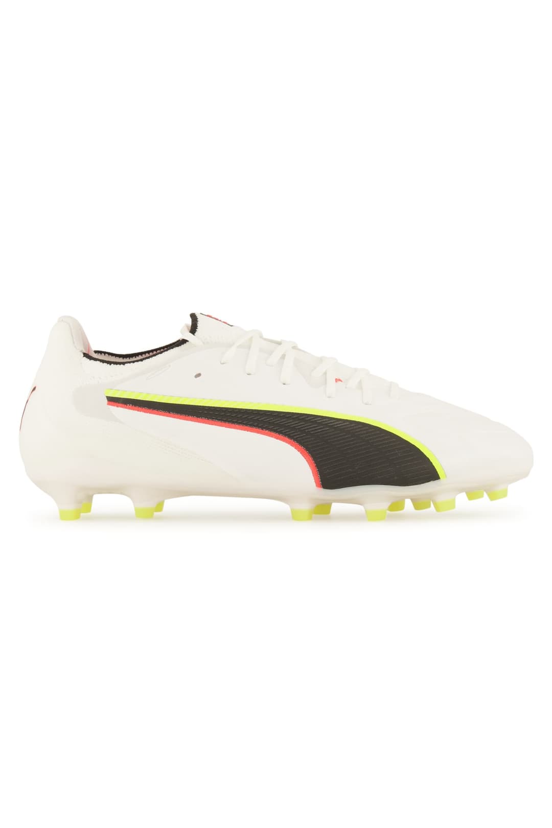 PUMA King 20 Ultimate FG/AG Fussballschuh Weiss, Herren, Größe: 10 1/2