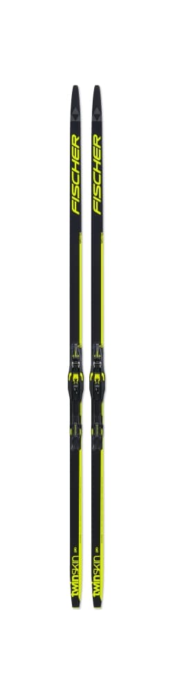 Fischer Twin Skin Pro Classic Langlaufski Set Schwarz, Herren, Größe: 182