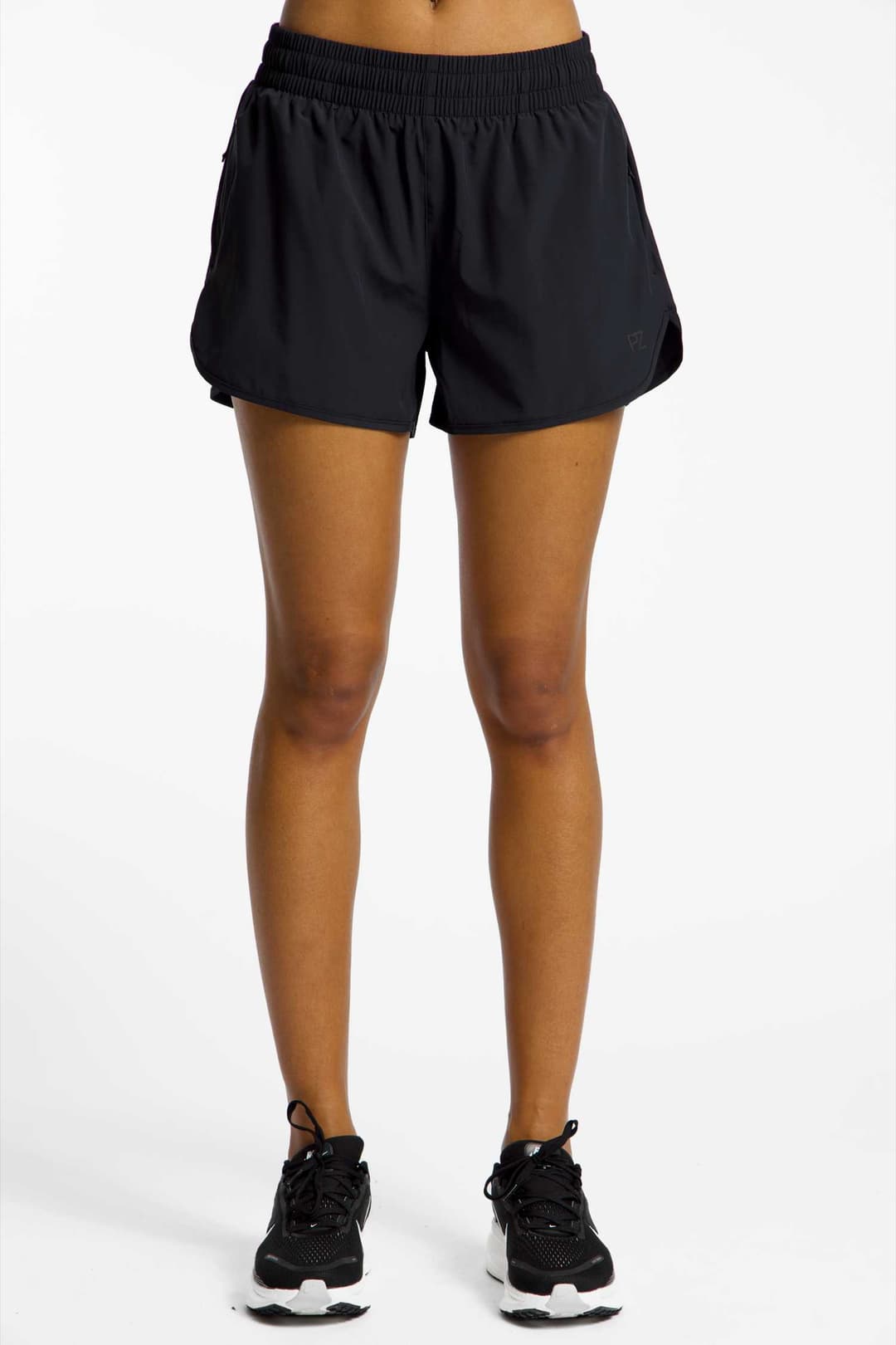 POWERZONE 2in1 Damen Short Schwarz, Damen, Größe: XS