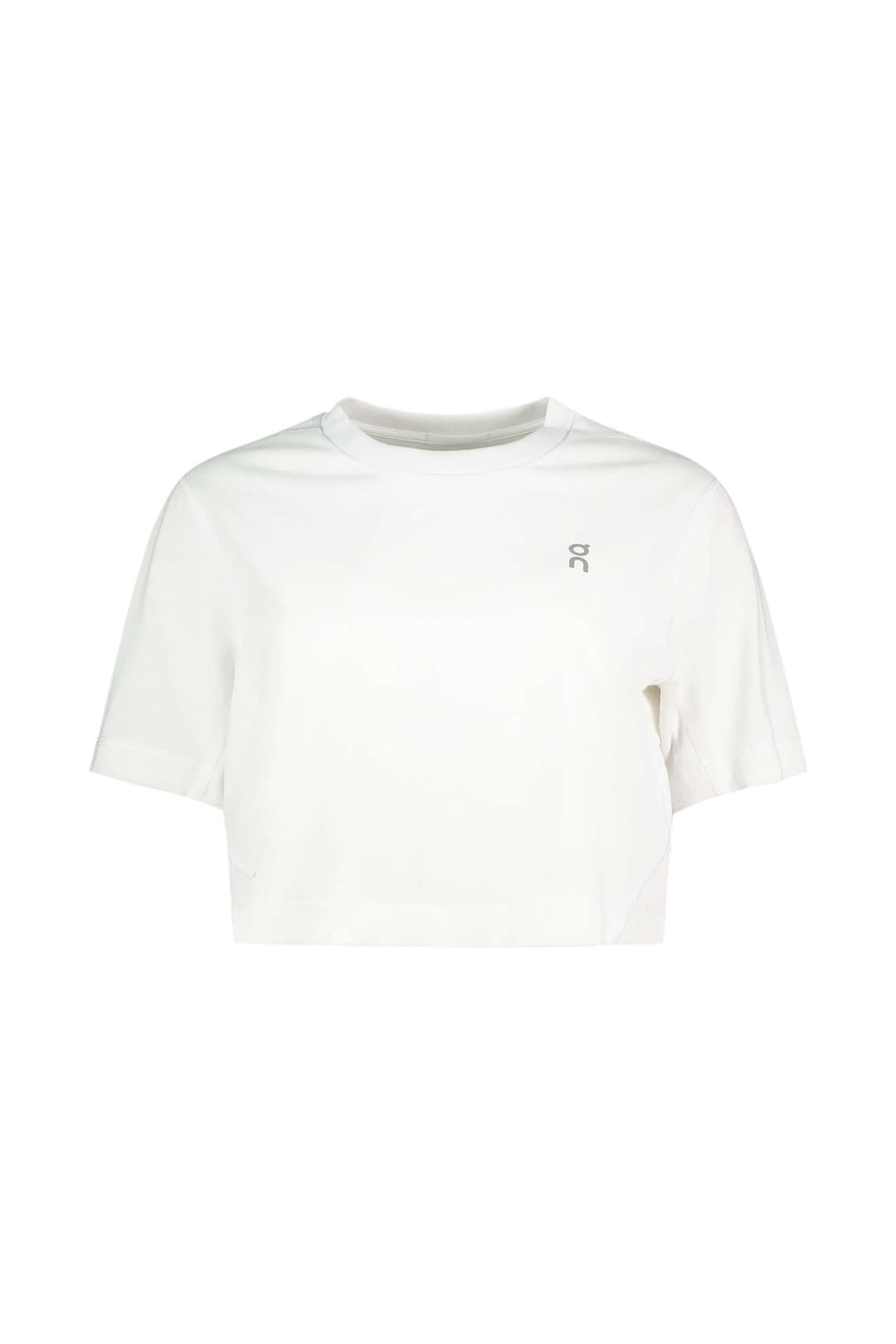 ON Train-T Crop Graphic Damen T-Shirt Weiss, Damen, Größe: M